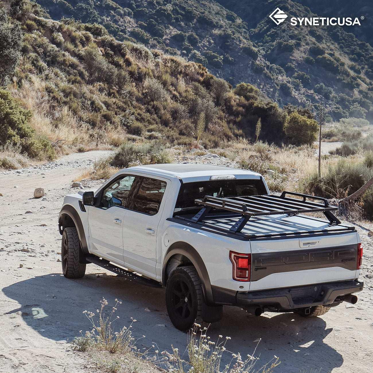 [2-in-1 Bundle] Ford F-150 Retractable Tonneau Cover w/ Rack System - Image 10