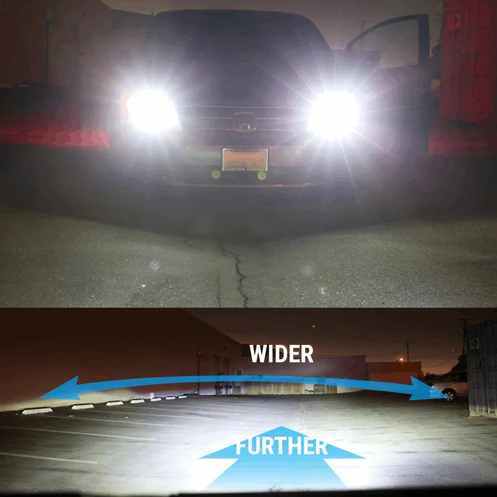 COB-2S Series LED Headlight Fog Light Bulbs (9005 9006 9007 H4 H7 H10 H11 H13) - Image 7