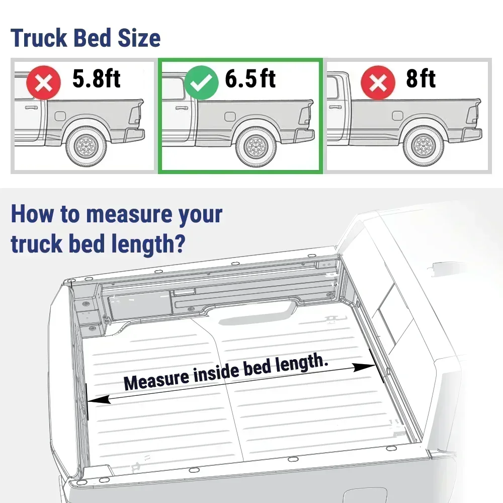 GMC Sierra 1500 (6.5ft Bed) AR Retractable PRO Tonneau Cover - Image 19
