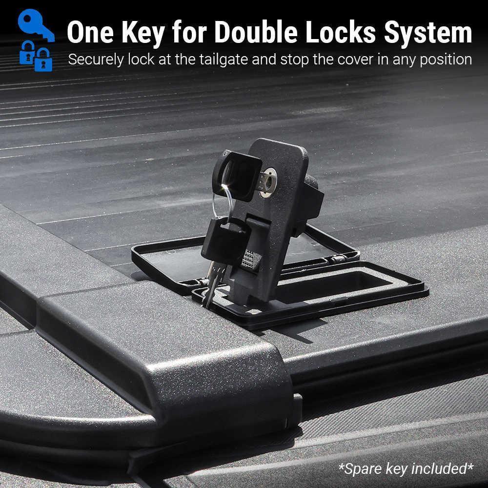 Ram 1500 (5.7ft Bed) Enhanced MB Retractable Hard Tonneau Cover - Image 4