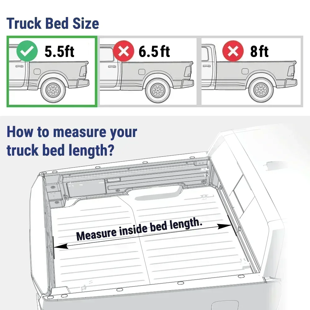 Toyota Tundra (5.5ft Bed) MR Retractable PRO Tonneau Cover - Image 5