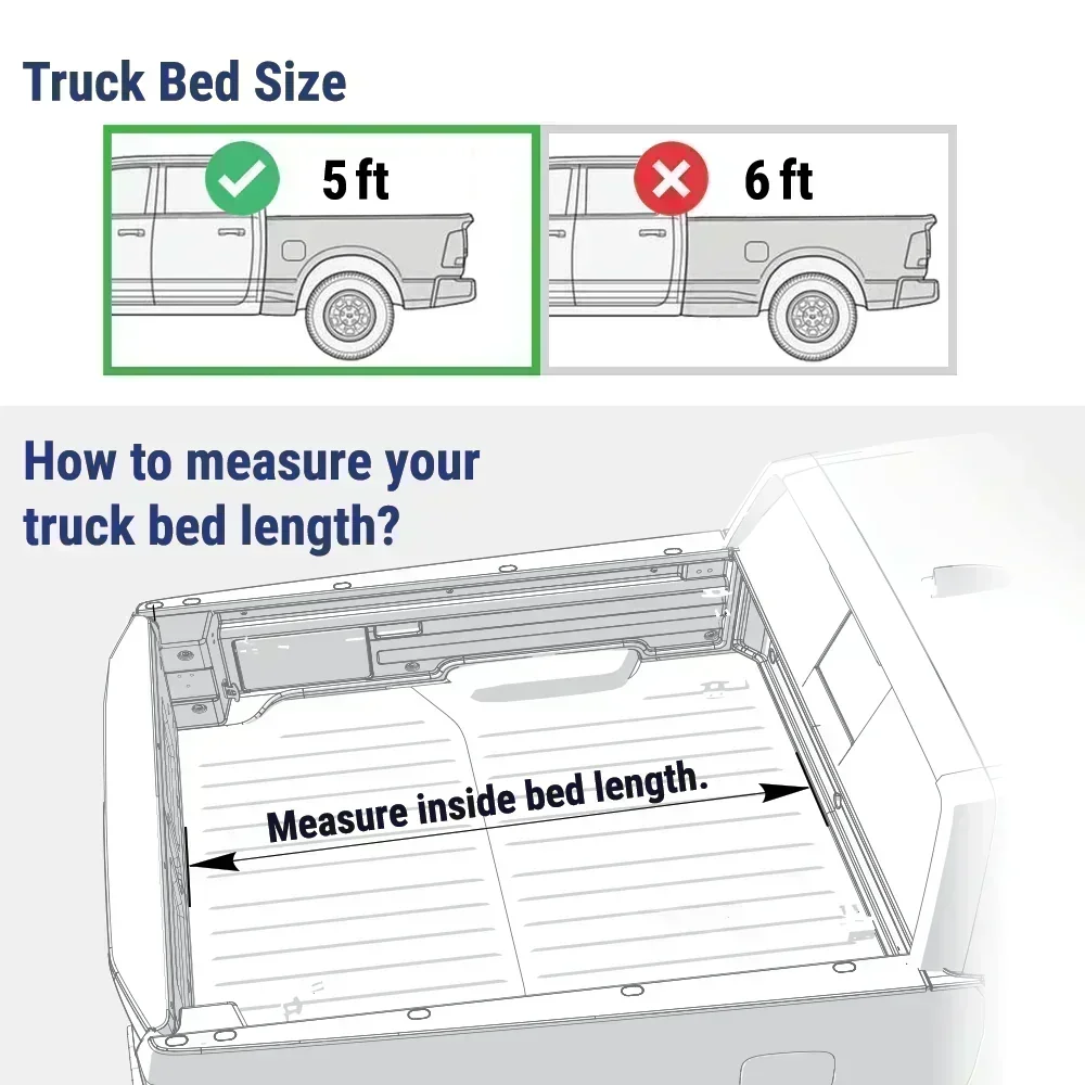 Ford Ranger (5ft Bed) AR Retractable PRO Tonneau Cover - Image 17