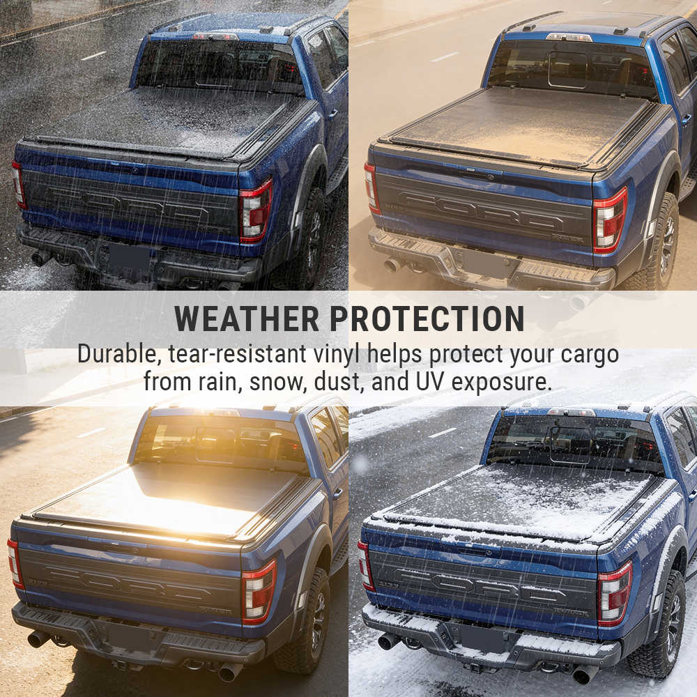 Off-Road Essential Duo - Soft Roll-Up Tonneau Cover + R3 Overland Rack System - Image 14