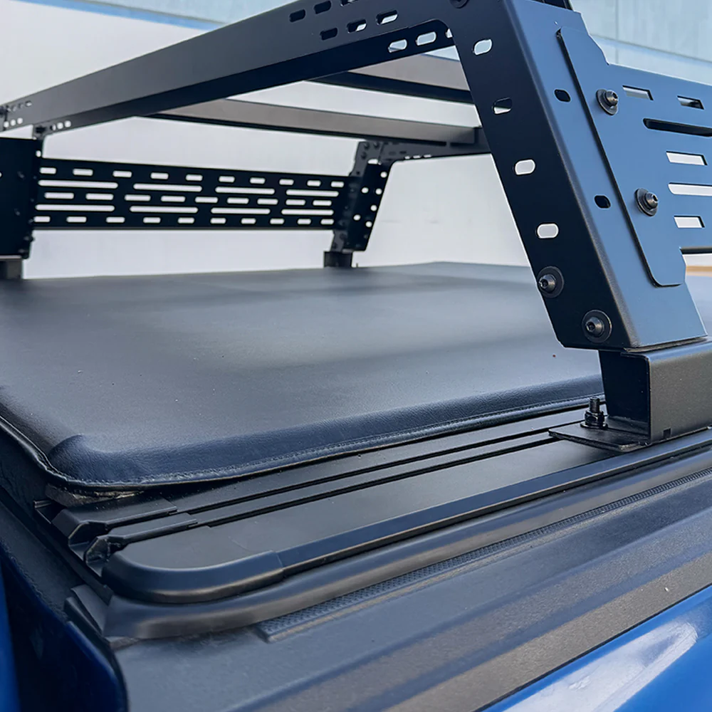 Off-Road Essential Duo - Soft Roll-Up Tonneau Cover + R3 Overland Rack System - Image 3